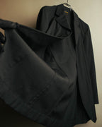 “COMME des GARÇONS” 1998 Minimalist elongated wool jacket