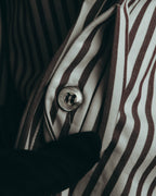 "Yves Saint Laurent" 90's-00's Striped pajama set