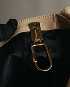 “Salvatore Ferragamo” 90’s-00’s Gancini leather shoulder bag