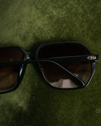 “Christian Dior” 80’s Oversized gradient sunglasses