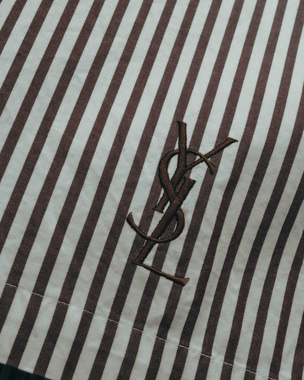 "Yves Saint Laurent" 90's-00's Striped pajama set
