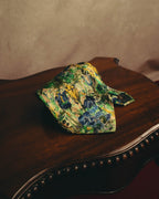 "GIVENCHY" 80's-90's Floral silk jacquard necktie