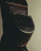 "Emporio Armani" Richly patinated leather western boots