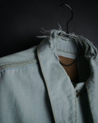 -SPECIAL- “BALENCIAGA” 2017-2018 swing denim jacket