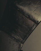 "Emporio Armani" Richly patinated leather western boots