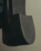 "Salvatore Ferragamo" 90's Chunky suede bit loafers