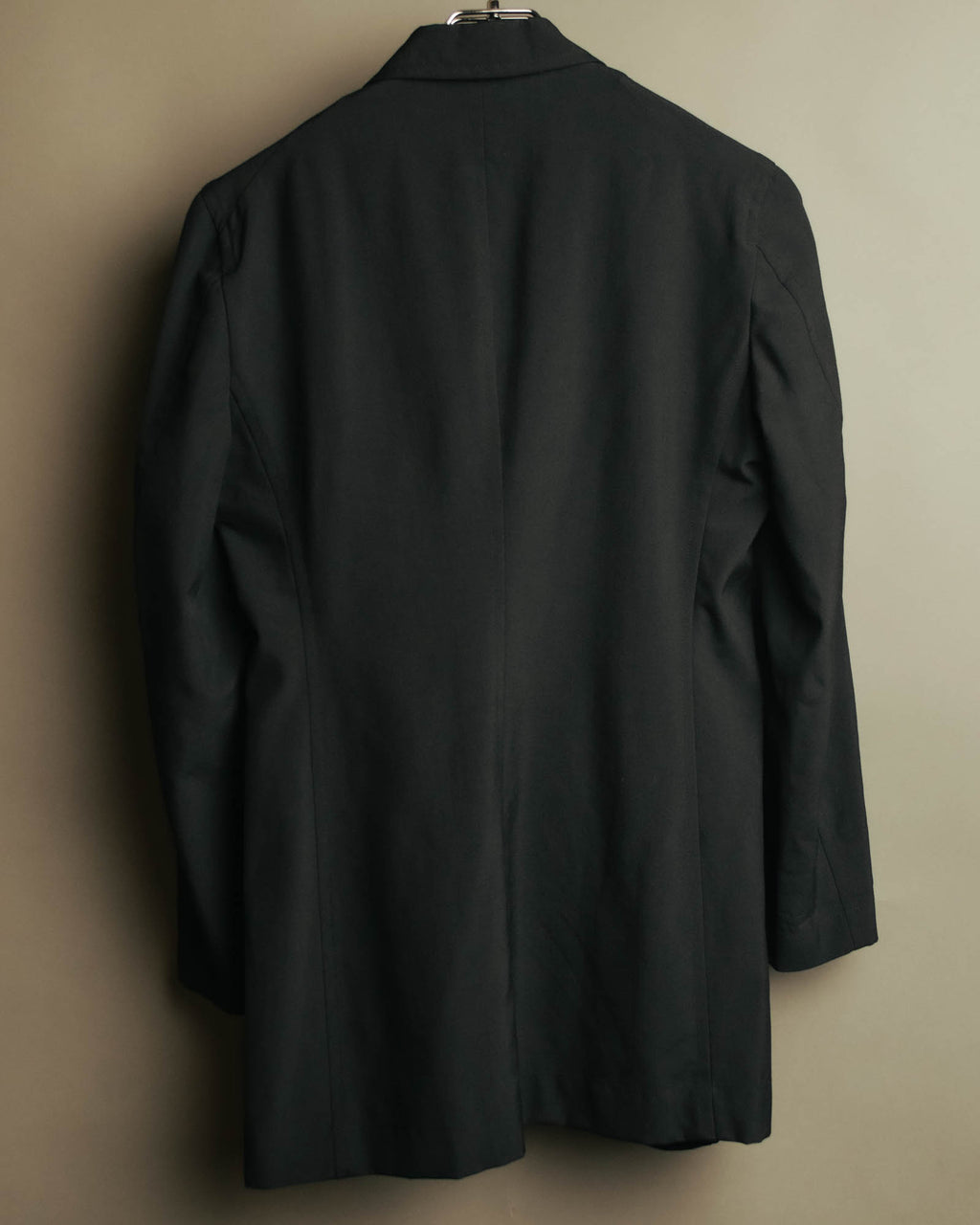 “COMME des GARÇONS” 1998 Minimalist elongated wool jacket