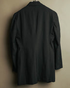 “COMME des GARÇONS” 1998 Minimalist elongated wool jacket