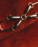 "GUCCI" 60's-70's Classic red suede leather shoulder bag