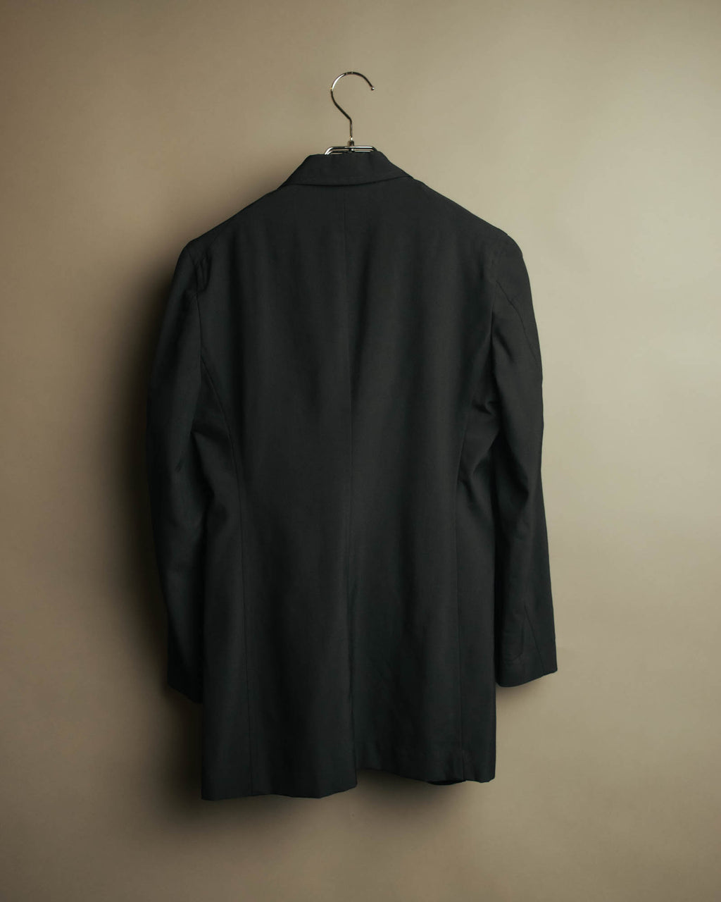 “COMME des GARÇONS” 1998 Minimalist elongated wool jacket