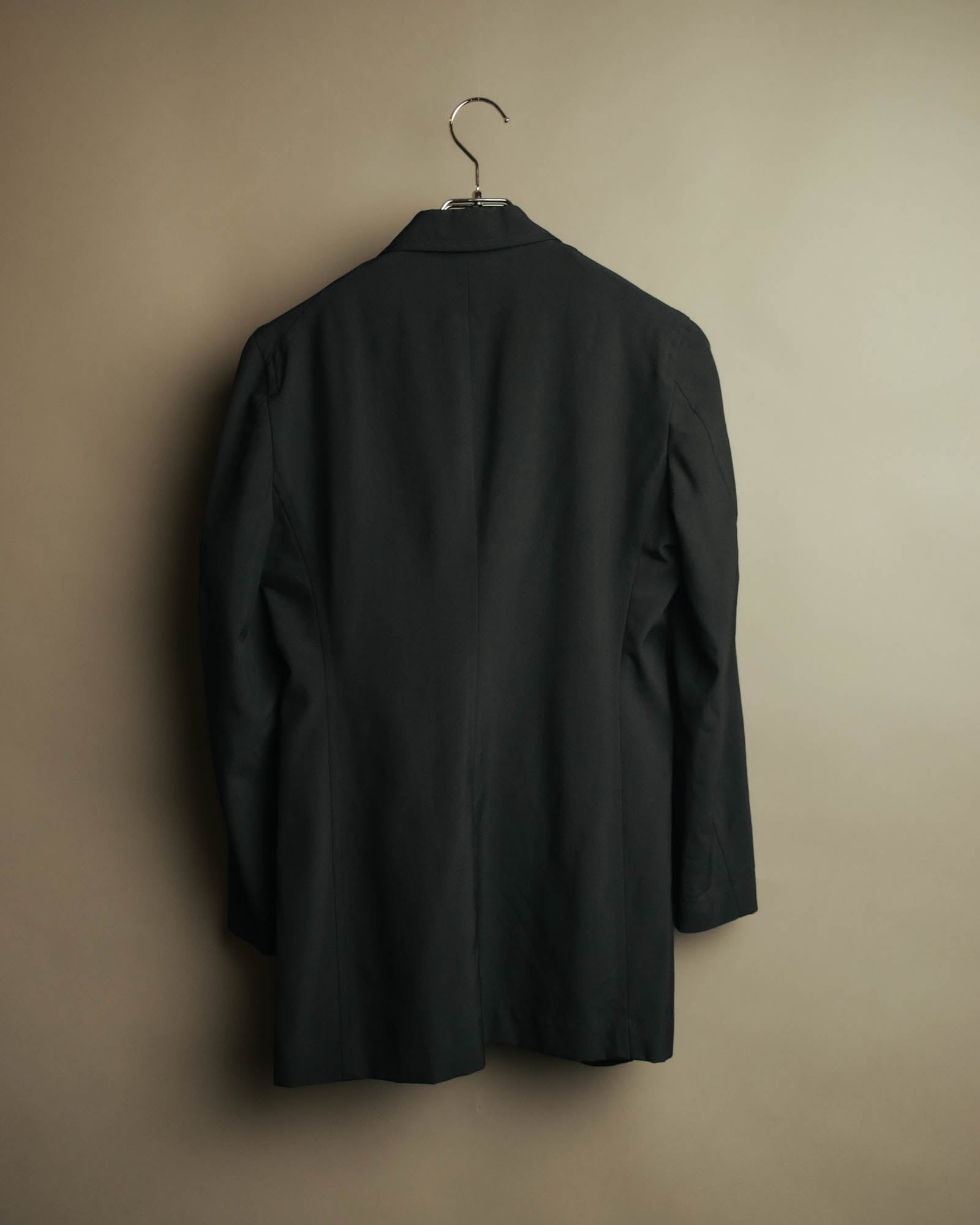“COMME des GARÇONS” 1998 Minimalist elongated wool jacket