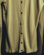 "Hermès" 90's-00's Cashmere silk knit cardigan