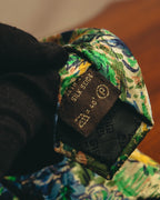 "GIVENCHY" 80's-90's Floral silk jacquard necktie