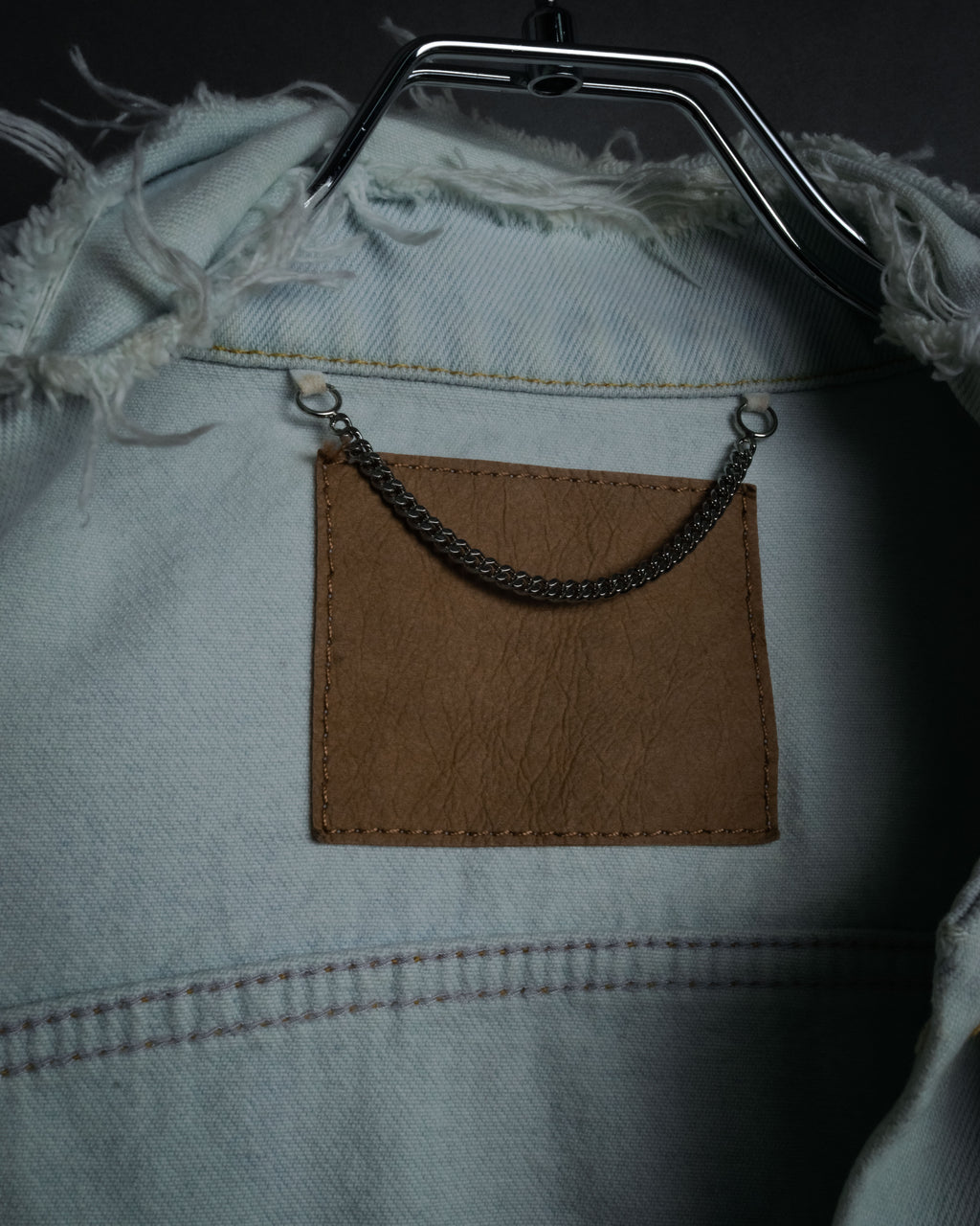 -SPECIAL- “BALENCIAGA” 2017-2018 swing denim jacket