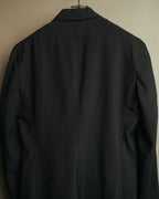 “COMME des GARÇONS” 1998 Minimalist elongated wool jacket