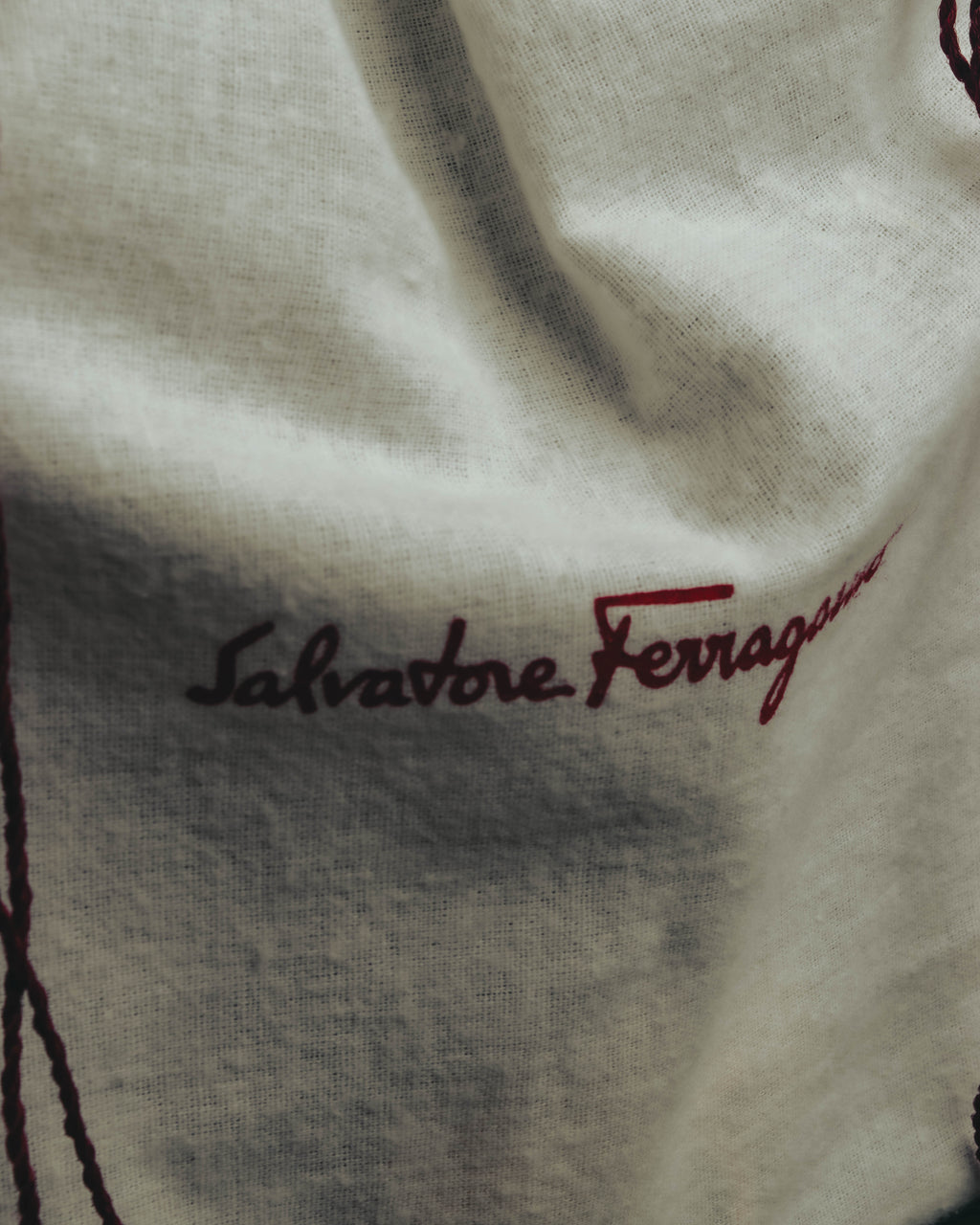 "Salvatore Ferragamo" 90's-00's Classic gancini leather shoulder bag