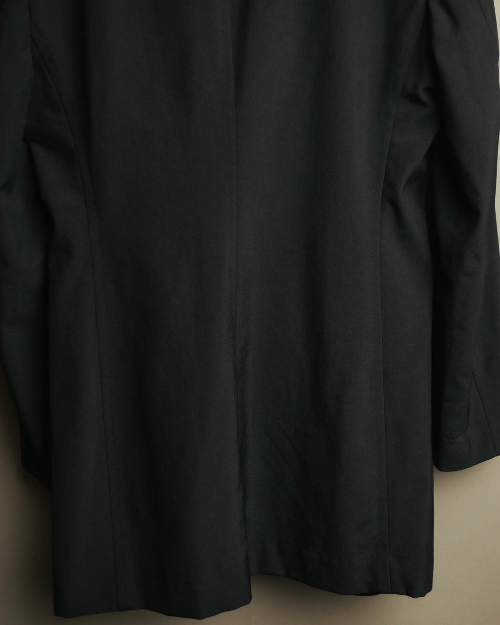 “COMME des GARÇONS” 1998 Minimalist elongated wool jacket
