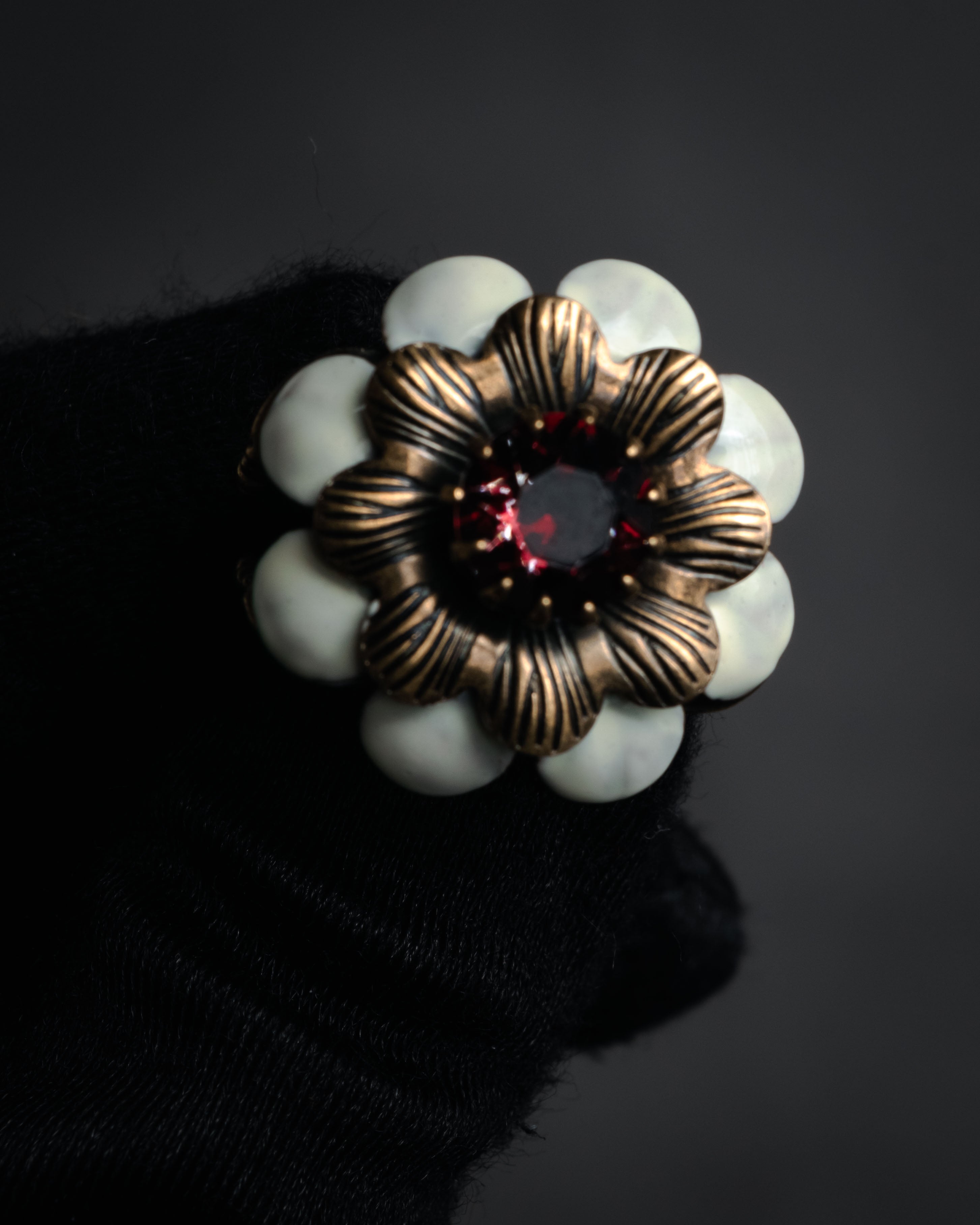 –SPECIAL– “GUCCI” 2010’s sculptural flower ring