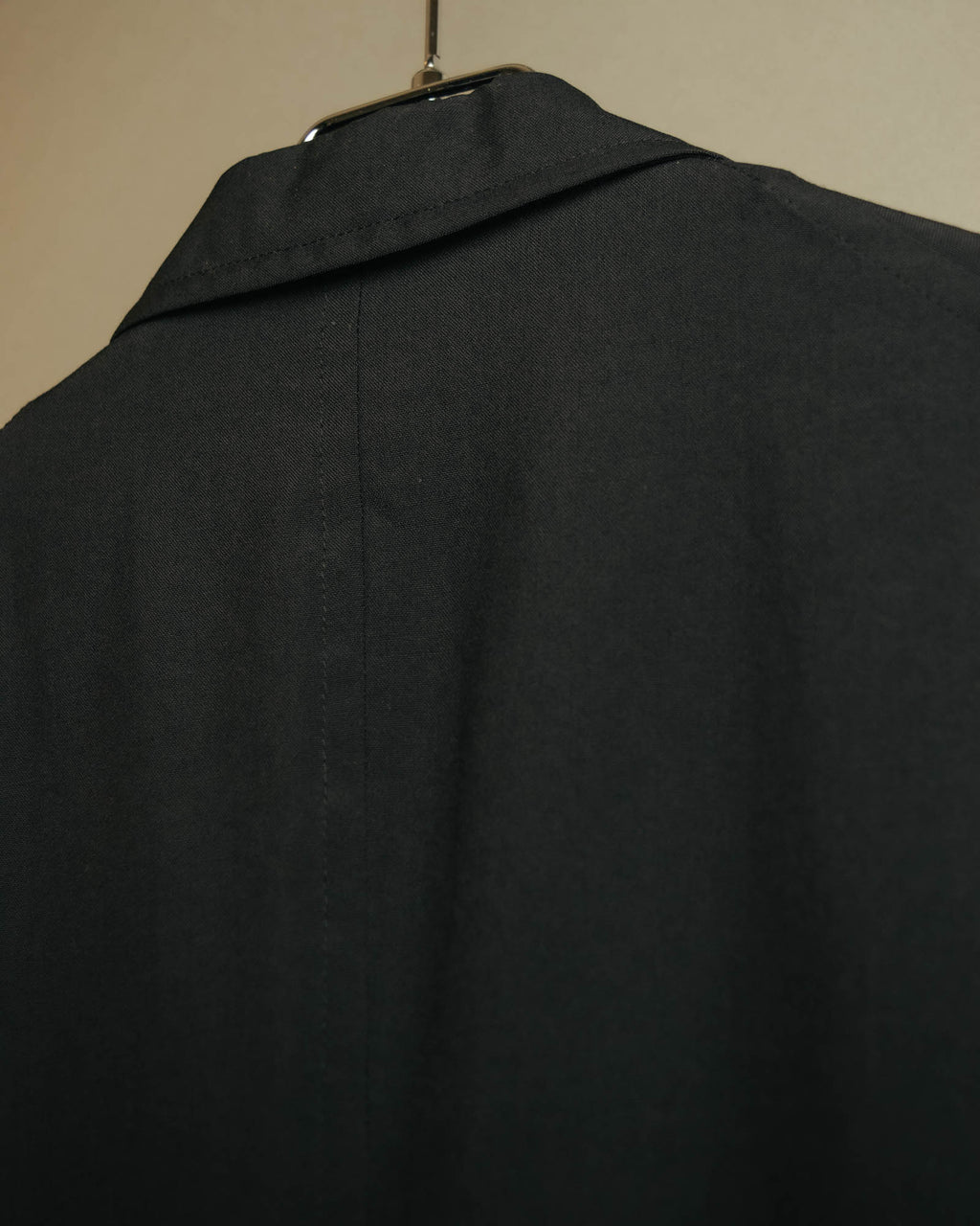“COMME des GARÇONS” 1998 Minimalist elongated wool jacket