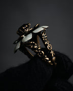 –SPECIAL– “GUCCI” 2010’s sculptural flower ring