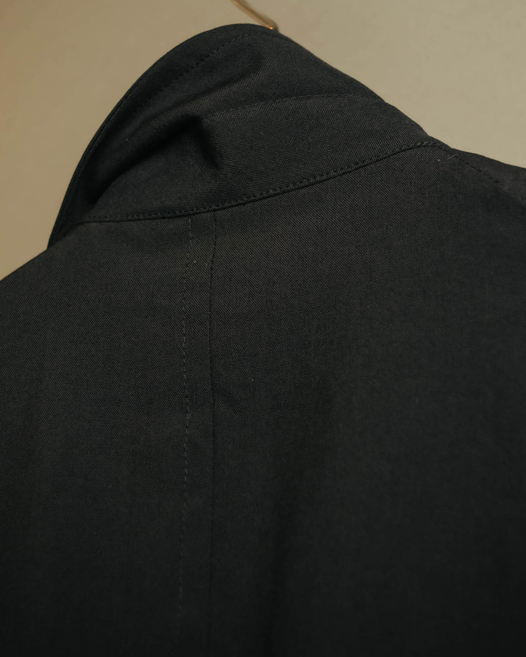 “COMME des GARÇONS” 1998 Minimalist elongated wool jacket