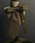 “CHANEL” 90’s-00’s Chain motif silk tie