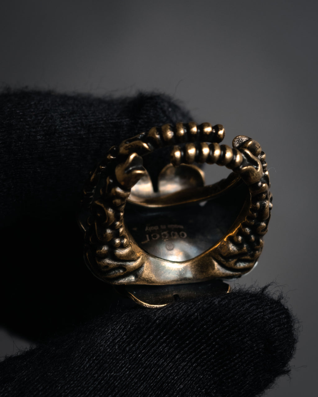 –SPECIAL– “GUCCI” 2010’s sculptural flower ring