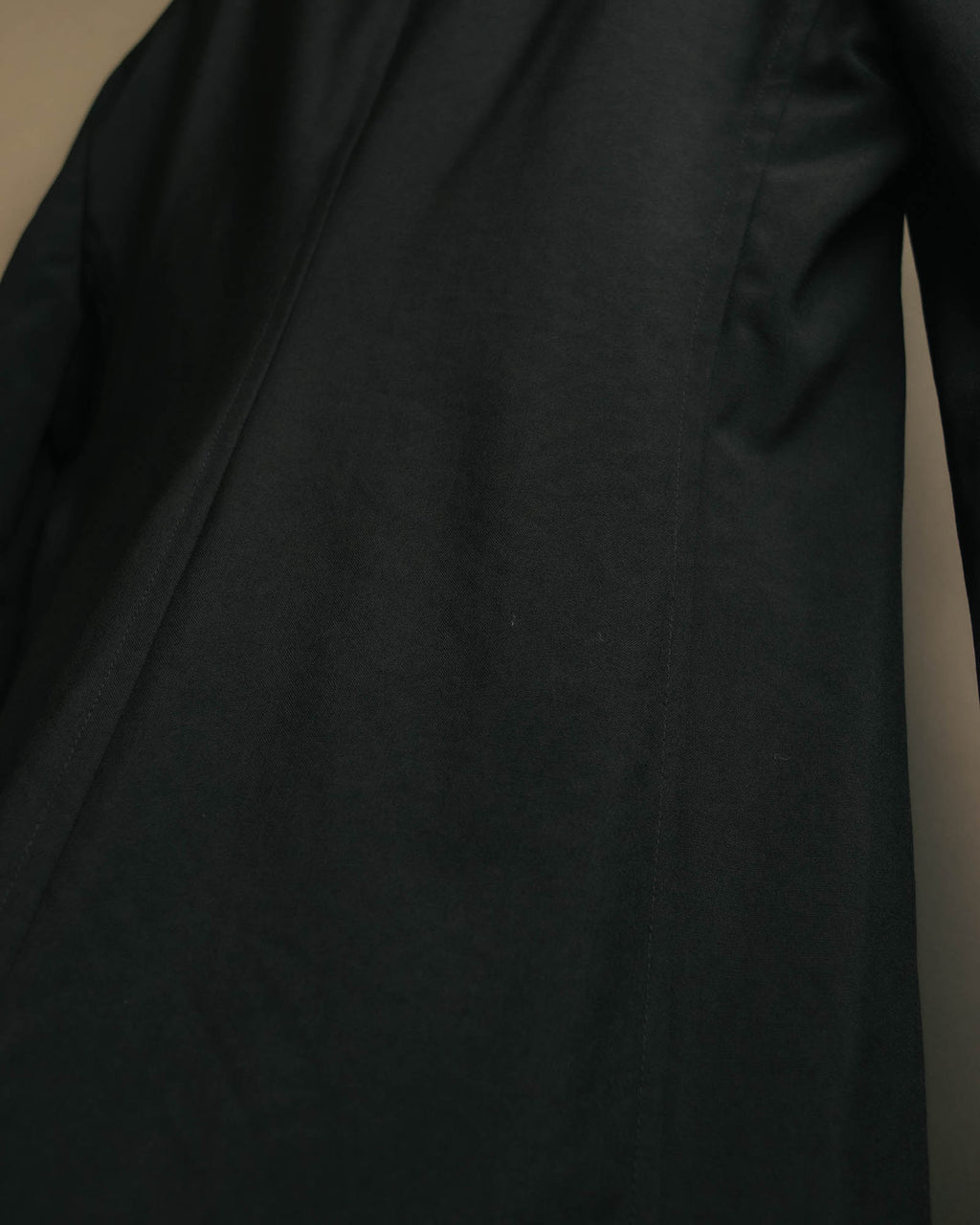 “COMME des GARÇONS” 1998 Minimalist elongated wool jacket