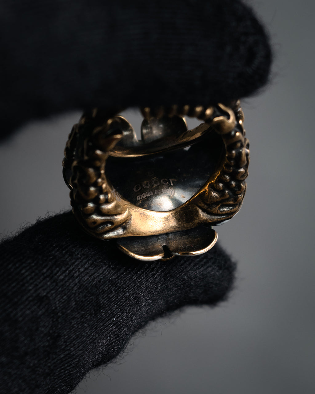 –SPECIAL– “GUCCI” 2010’s sculptural flower ring