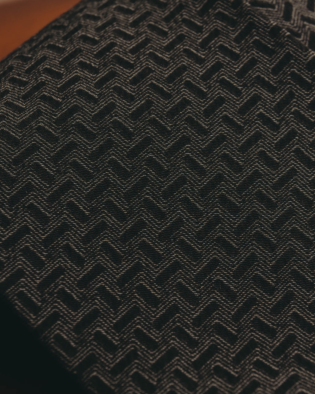 "GIORGIO ARMANI" 90's-00's Geometric jacquard silk necktie