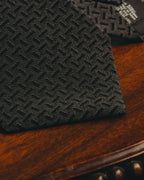"GIORGIO ARMANI" 90's-00's Geometric jacquard silk necktie