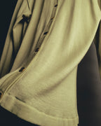 "Hermès" 90's-00's Cashmere silk knit cardigan