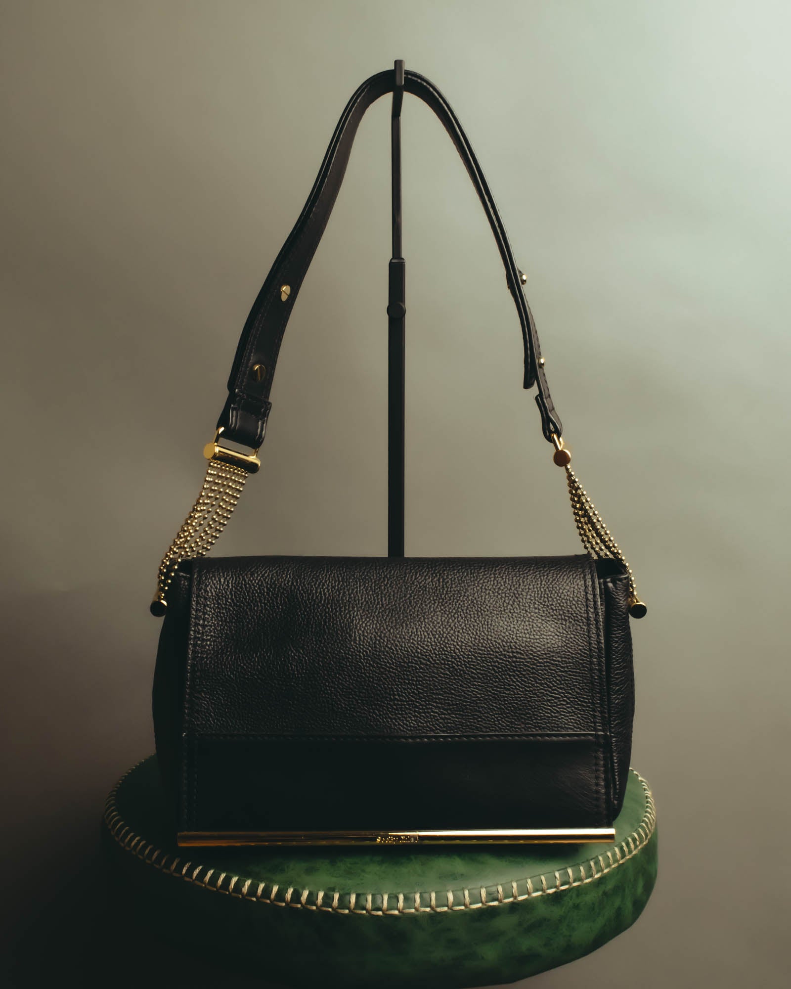 "See by Chloé" Textured leather shoulder bag