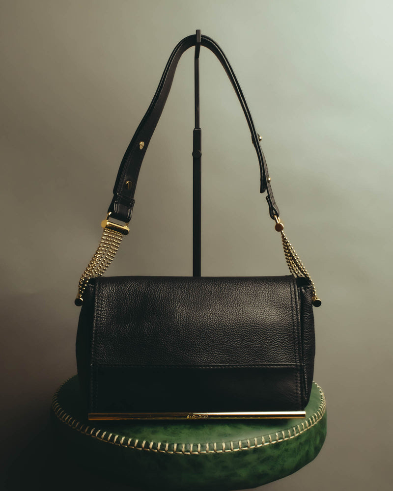 "See by Chloé" Textured leather shoulder bag