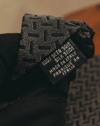 "GIORGIO ARMANI" 90's-00's Geometric jacquard silk necktie
