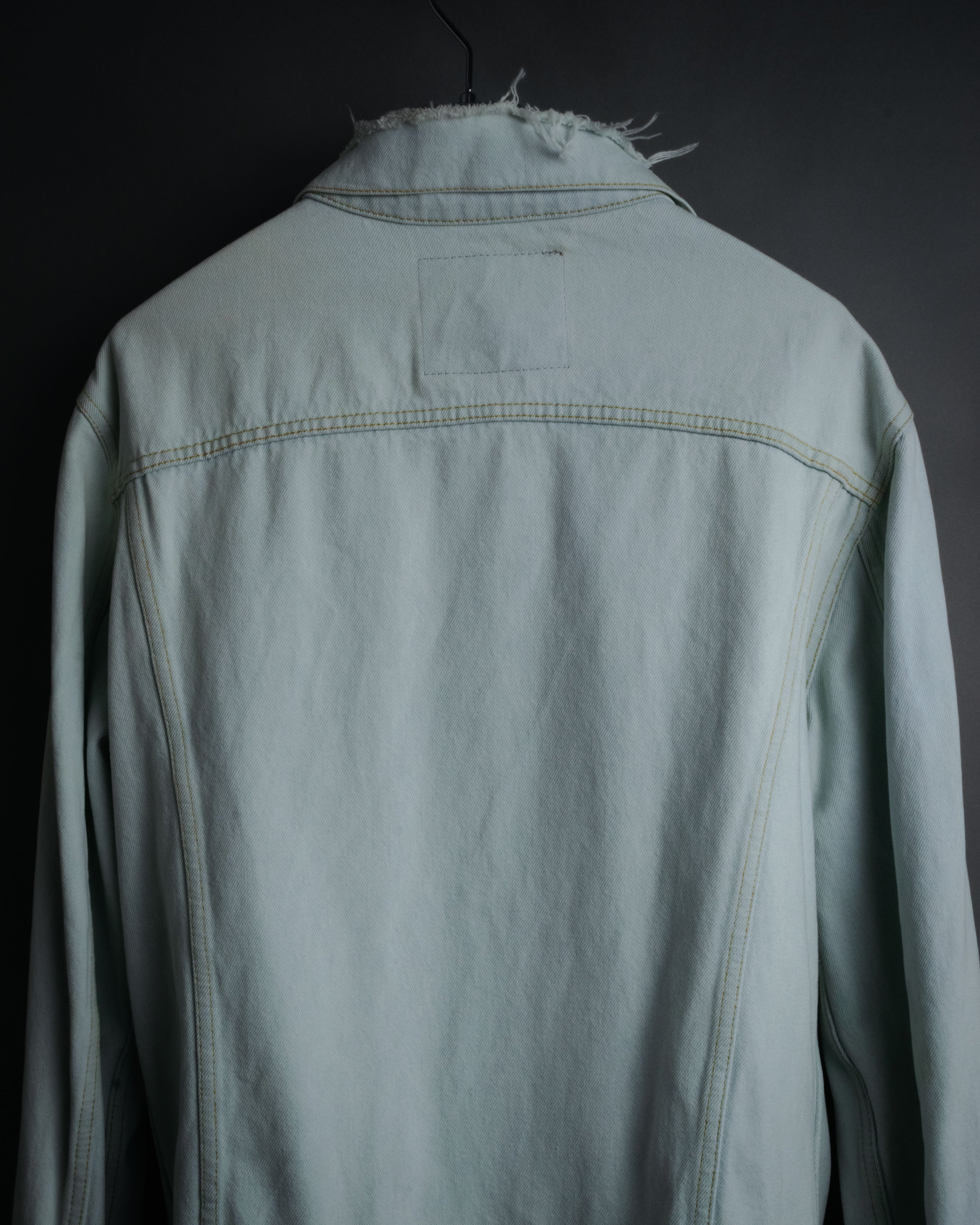 -SPECIAL- “BALENCIAGA” 2017-2018 swing denim jacket