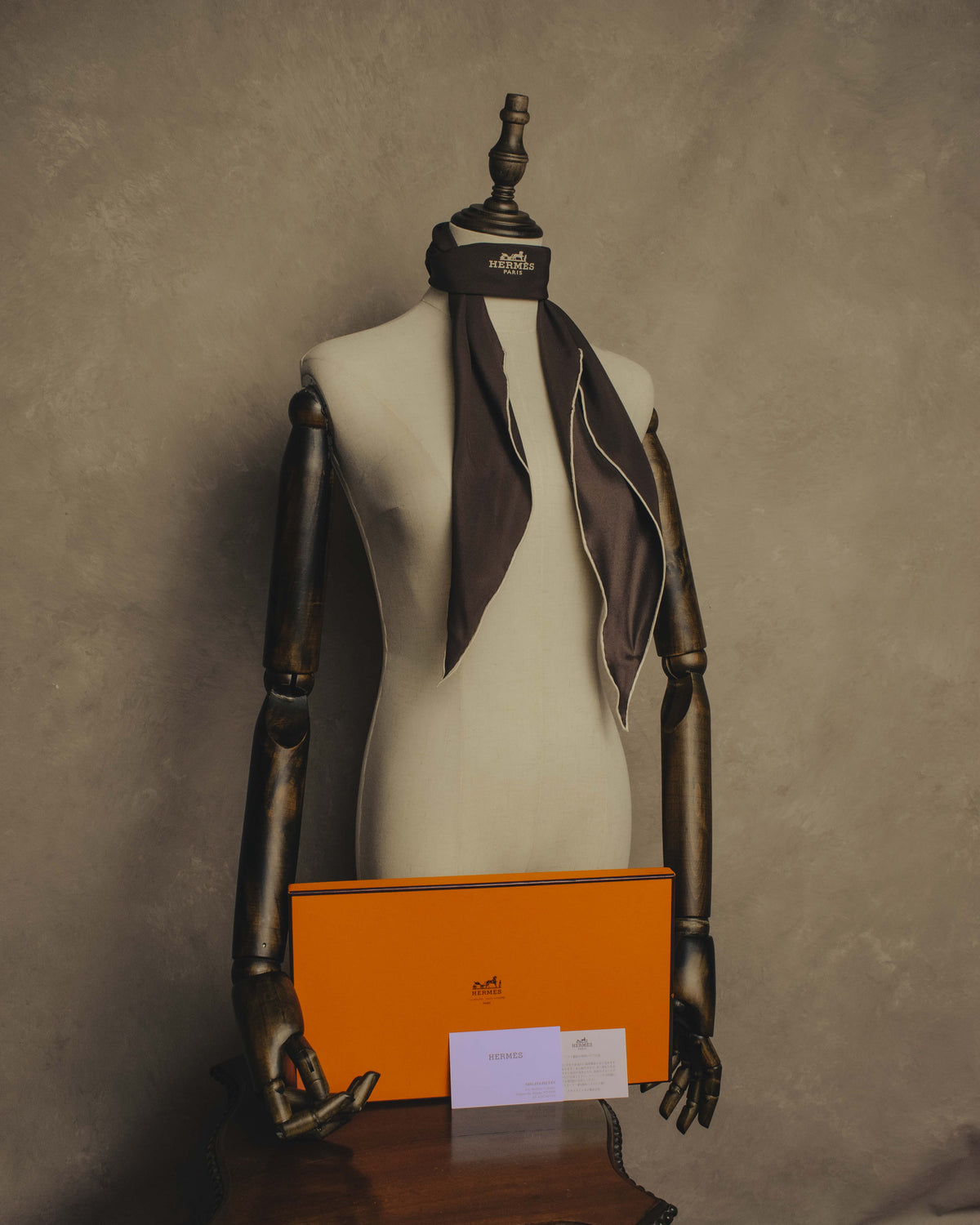 -SPECIAL- “HERMÈS” 00’s Margiela era silk losange scarf