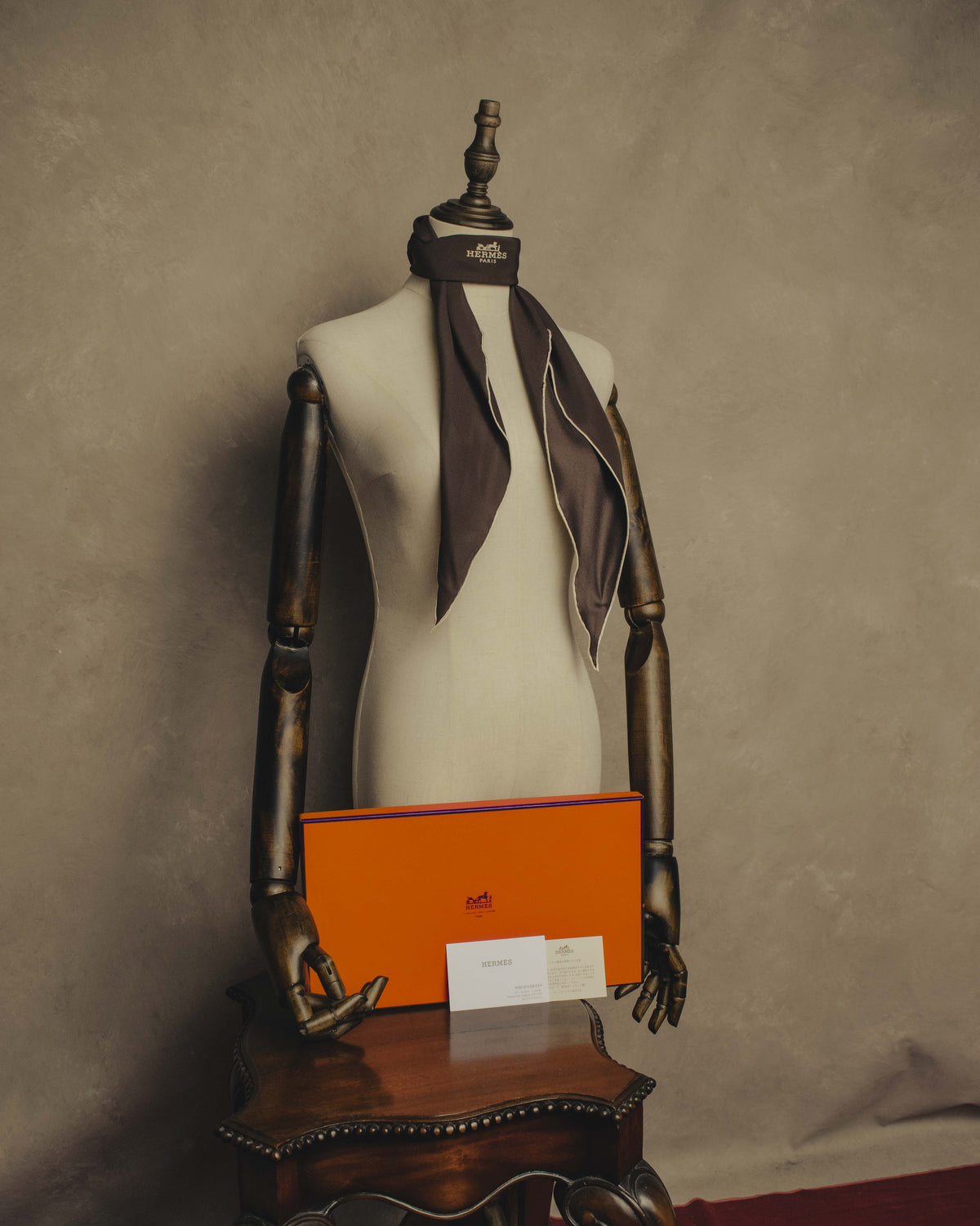-SPECIAL- “HERMÈS” 00’s Margiela era silk losange scarf