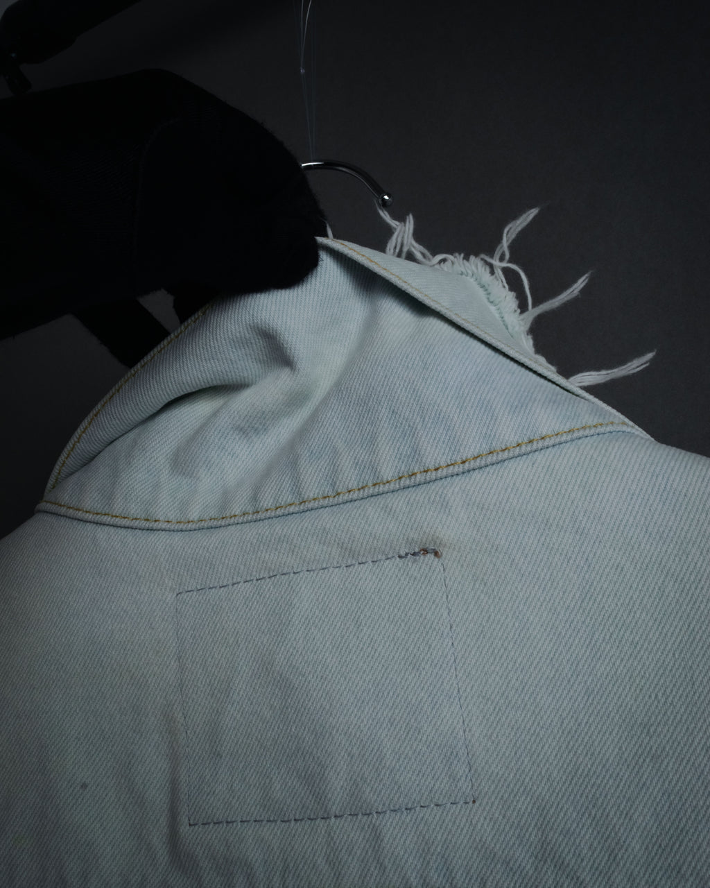 -SPECIAL- “BALENCIAGA” 2017-2018 swing denim jacket