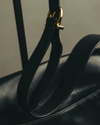 "Salvatore Ferragamo" 90's-00's Classic gancini leather shoulder bag