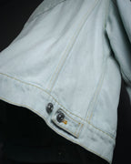 -SPECIAL- “BALENCIAGA” 2017-2018 swing denim jacket