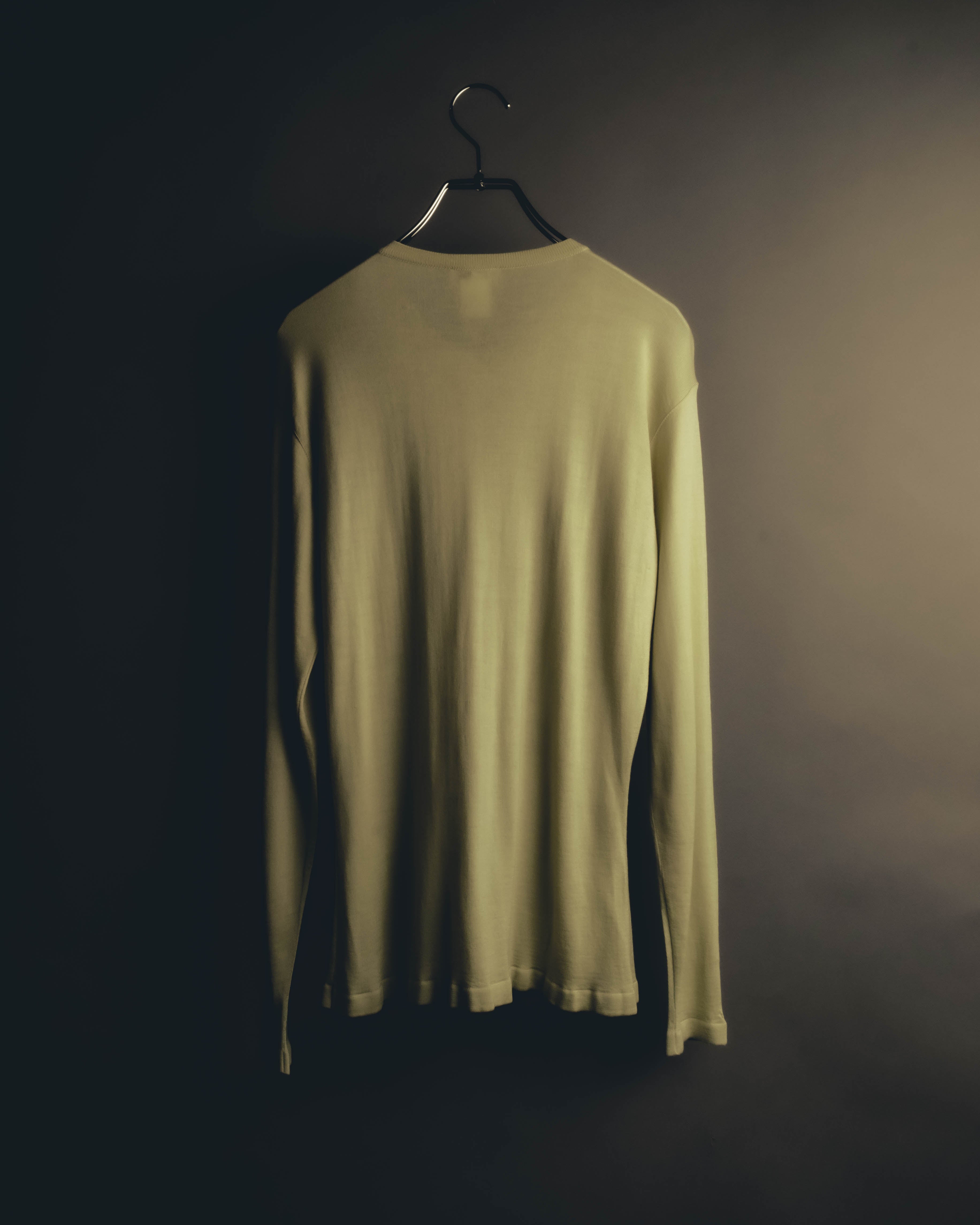 "Hermès" 90's-00's Cashmere silk knit cardigan