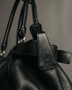 “Salvatore Ferragamo” 2000’s Gancini leather shoulder bag