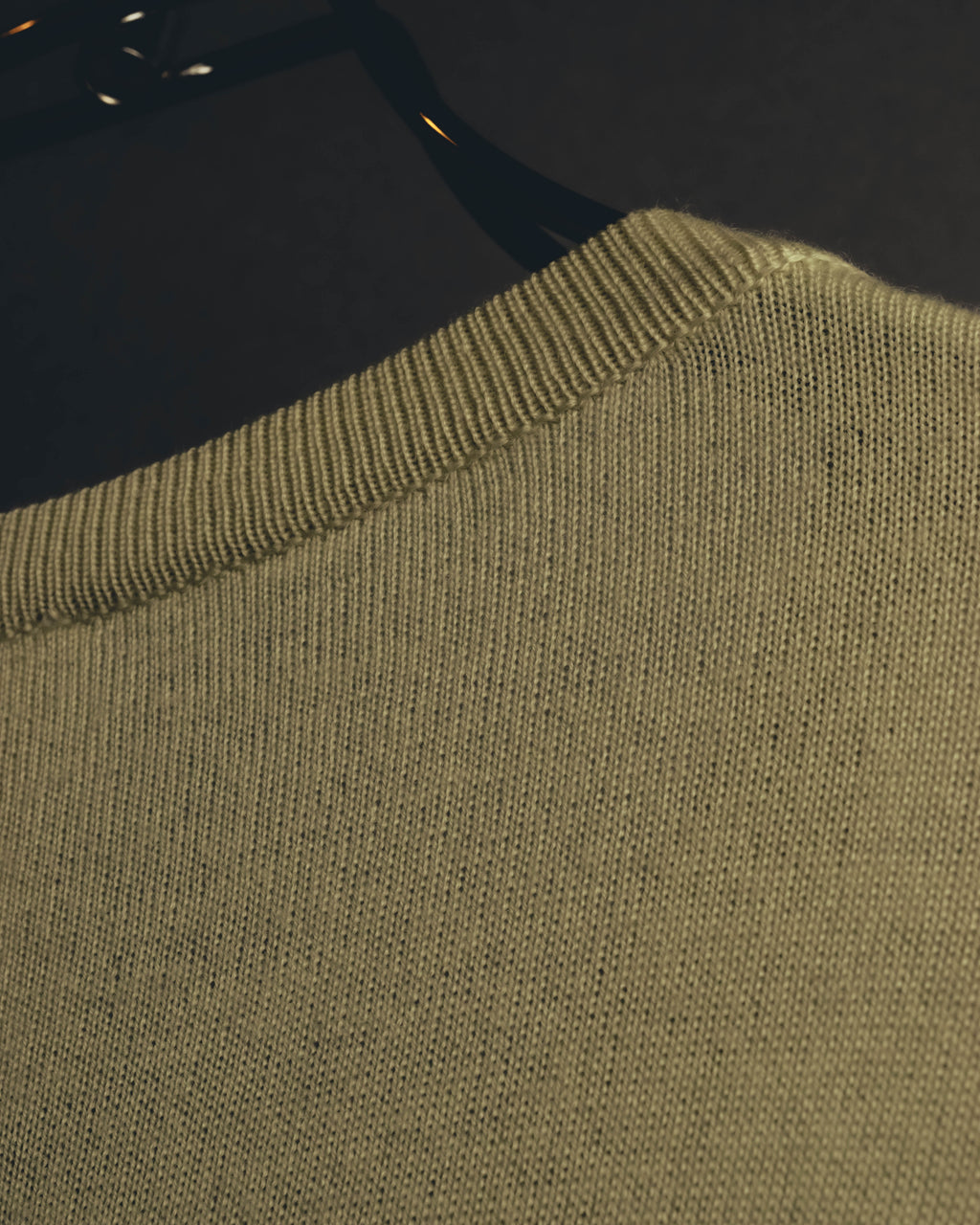 "Hermès" 90's-00's Cashmere silk knit cardigan