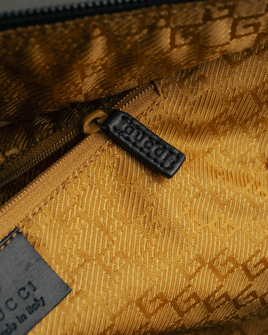 "GUCCI" 90's-00's Suede bamboo handle boston bag