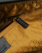 "GUCCI" 90's-00's Suede bamboo handle boston bag