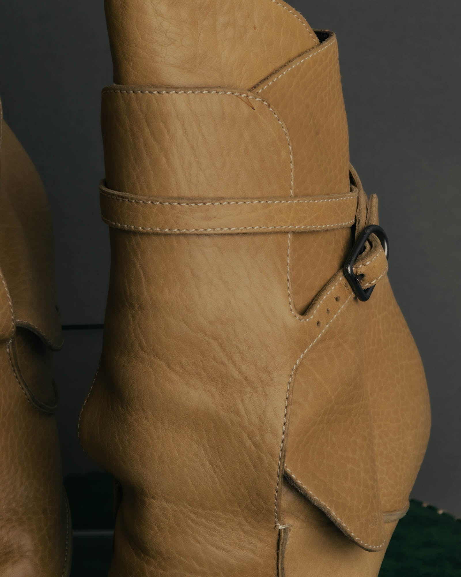 "Bottega Veneta" 00's Strappy pointed leather ankle boots