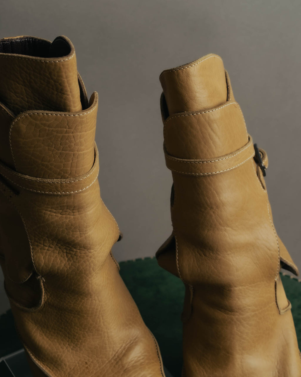 "Bottega Veneta" 00's Strappy pointed leather ankle boots