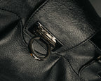 “Salvatore Ferragamo” 2000’s Gancini leather shoulder bag