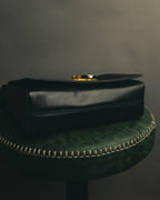"Salvatore Ferragamo" 90's-00's Classic gancini leather shoulder bag